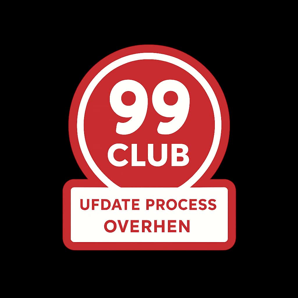 Icon representing the 99 Club update process information.