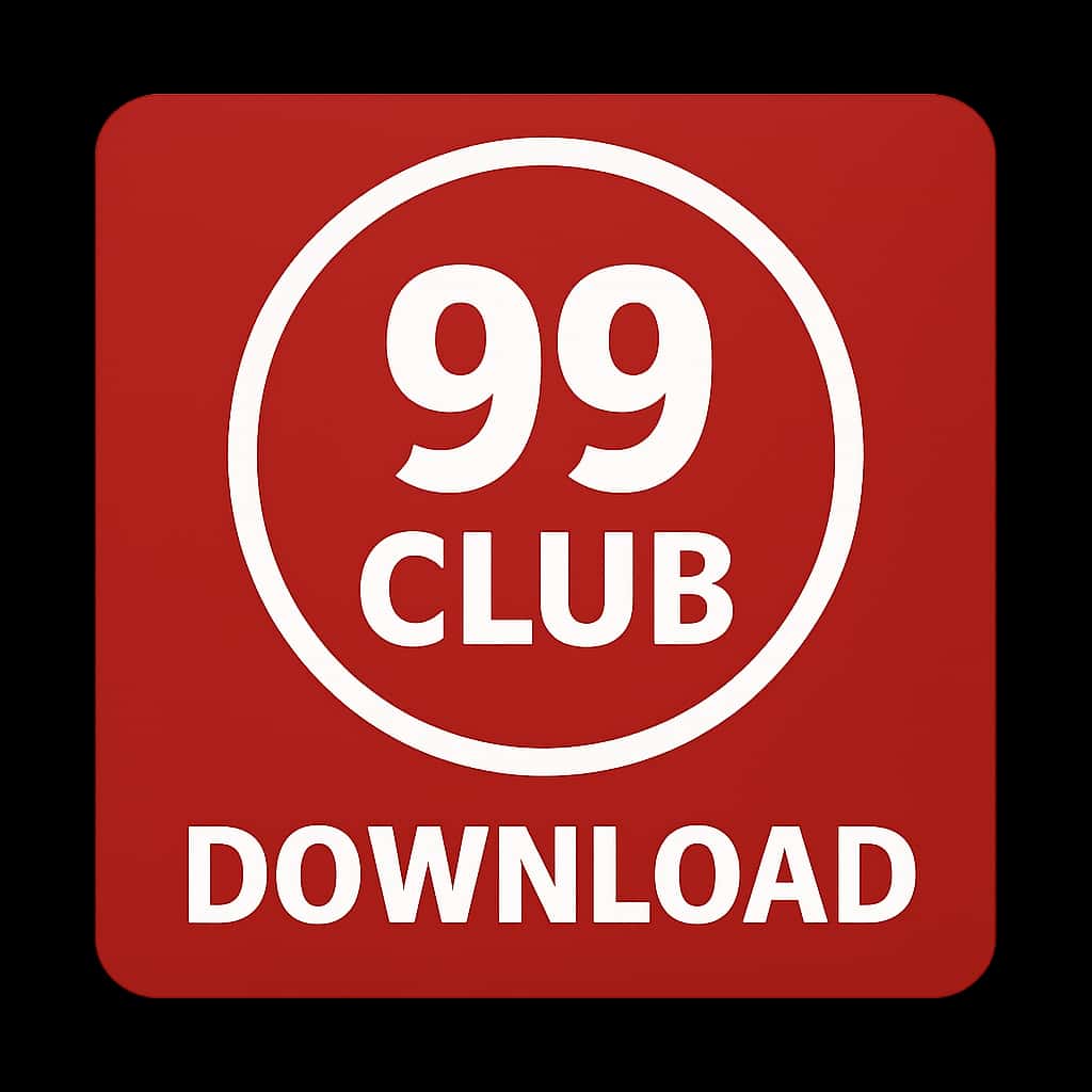 Minimal icon representing 99 Club Download
