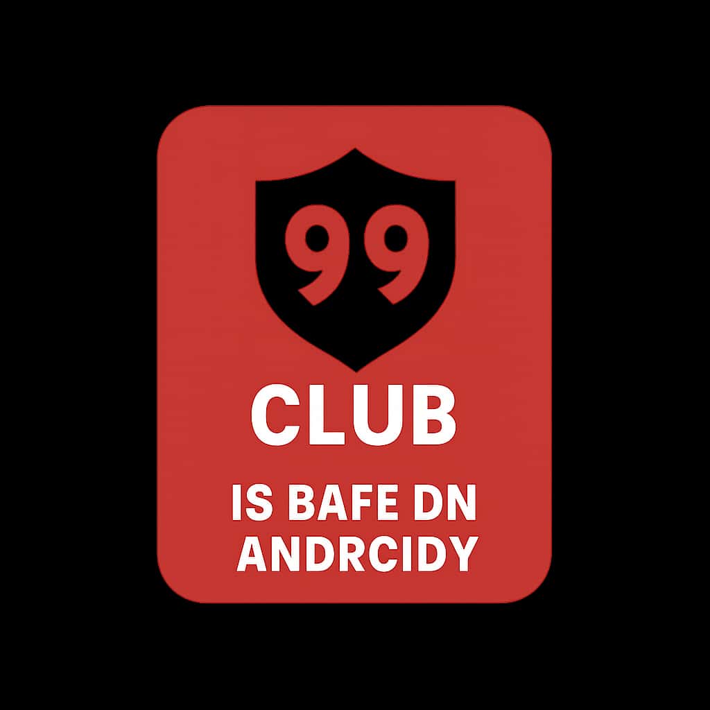 Icon illustrating the concept of safety in the 99 Club app.