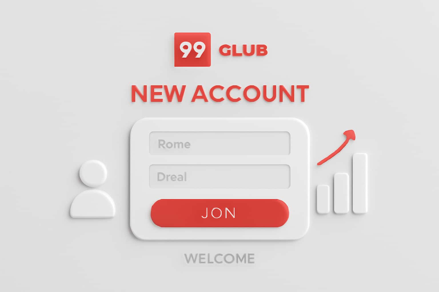 99 Club Register - New Account Interface